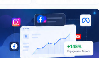 Digital Marketing Advertising growth dashboard
